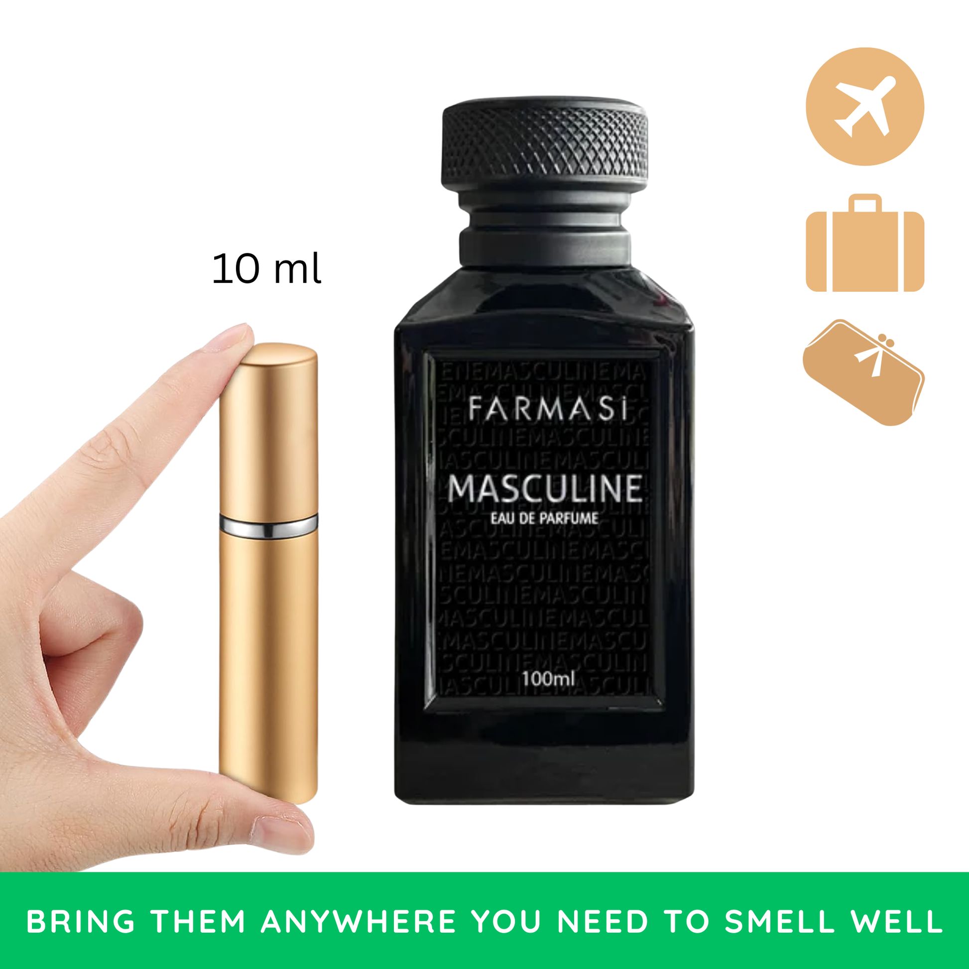 Farmasi Masculine Eau de Parfum for Men – 100ML