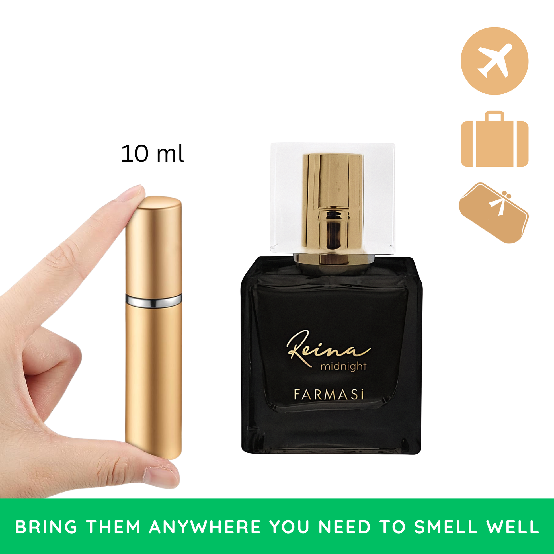 Farmasi Reina Midnight Eau de Parfum for Women – 45ML