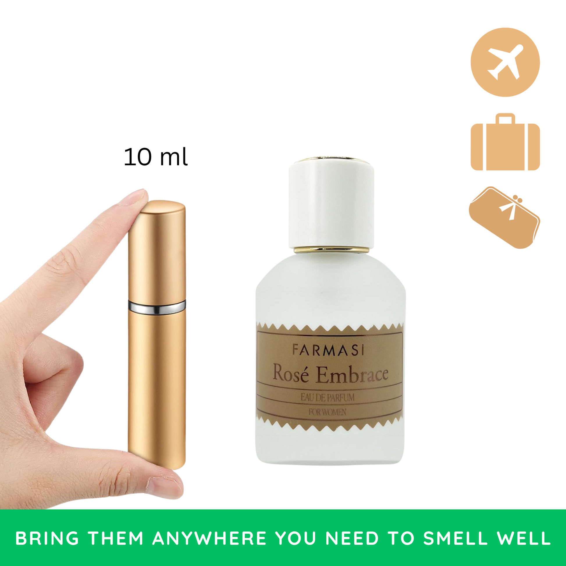 Farmasi Rose Embrace Eau de Parfum for Women – 50ML
