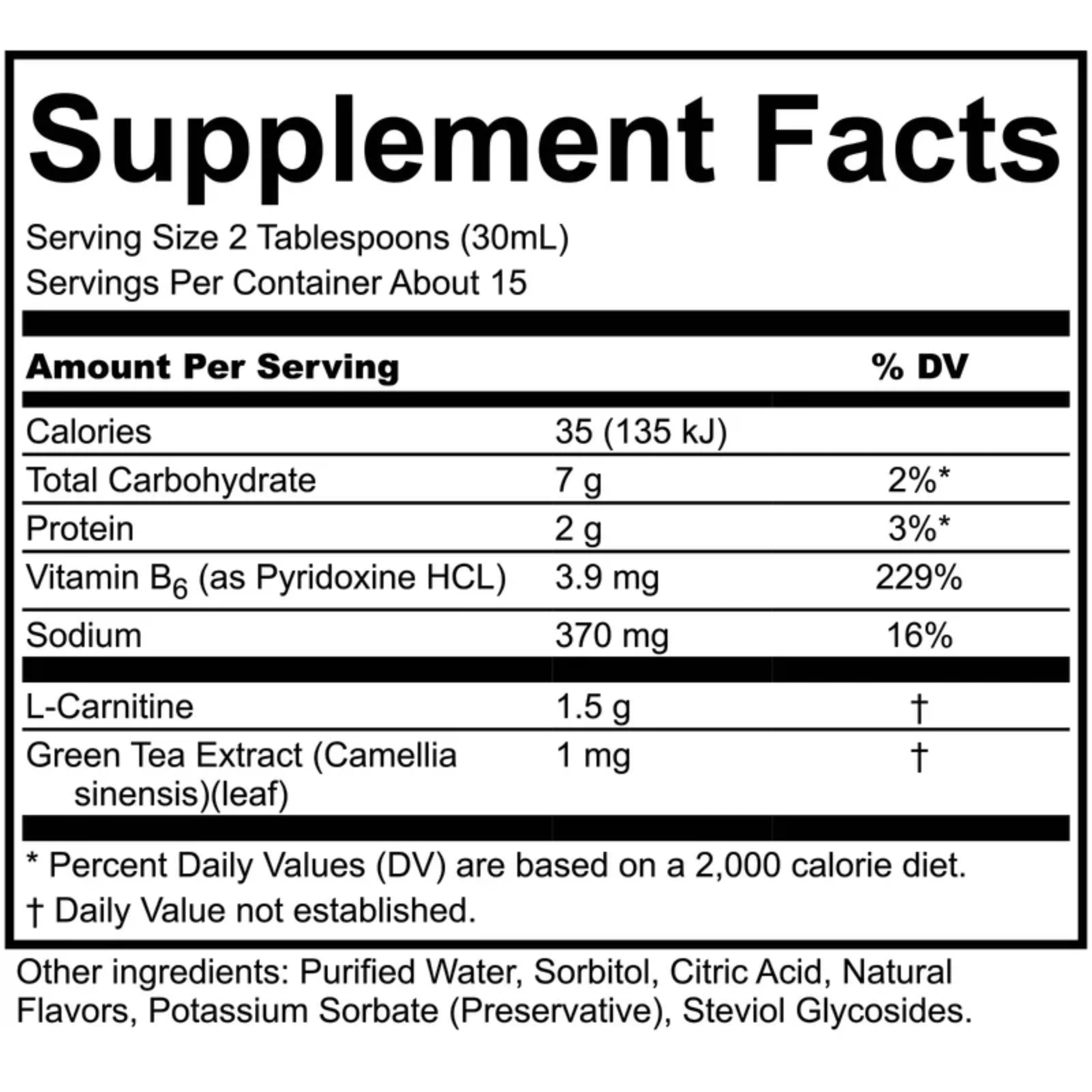 Nutriplus L-Carnitine Drink Apple & Peach Liquid Supplement (450ml)