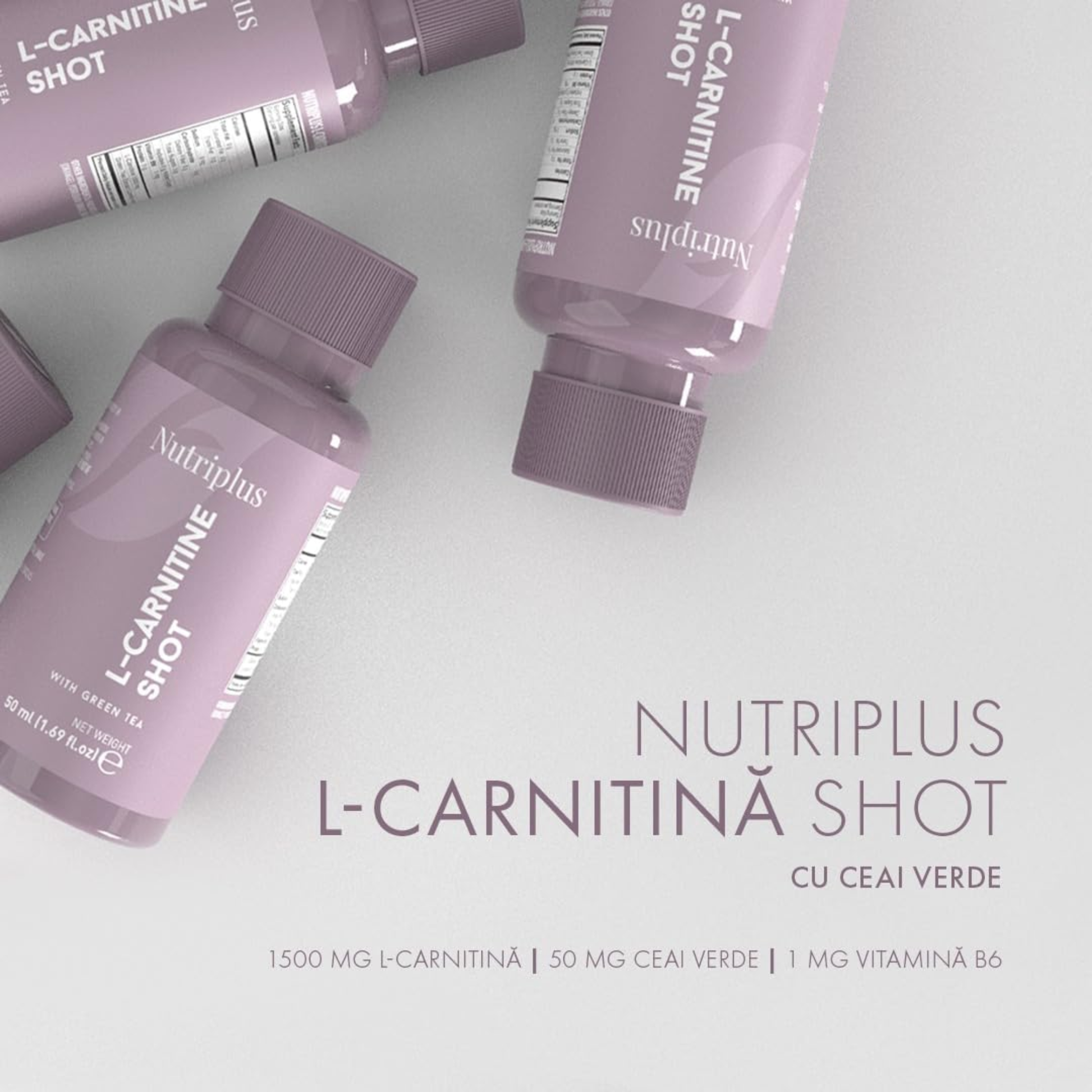 FARMASi Nutriplus L-Carnitine Shot (50ml x 12 pcs)
