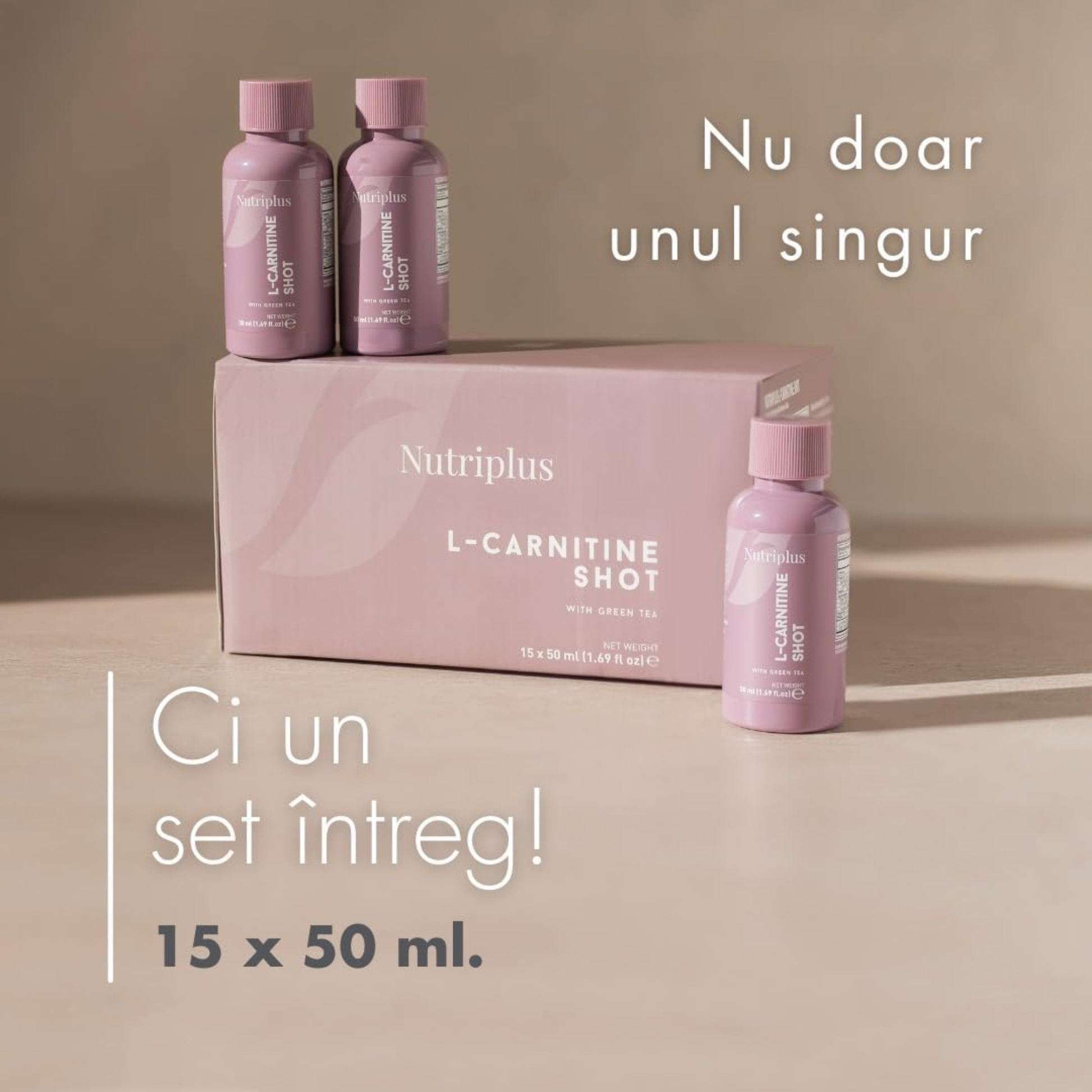 FARMASi Nutriplus L-Carnitine Shot (50ml x 12 pcs)