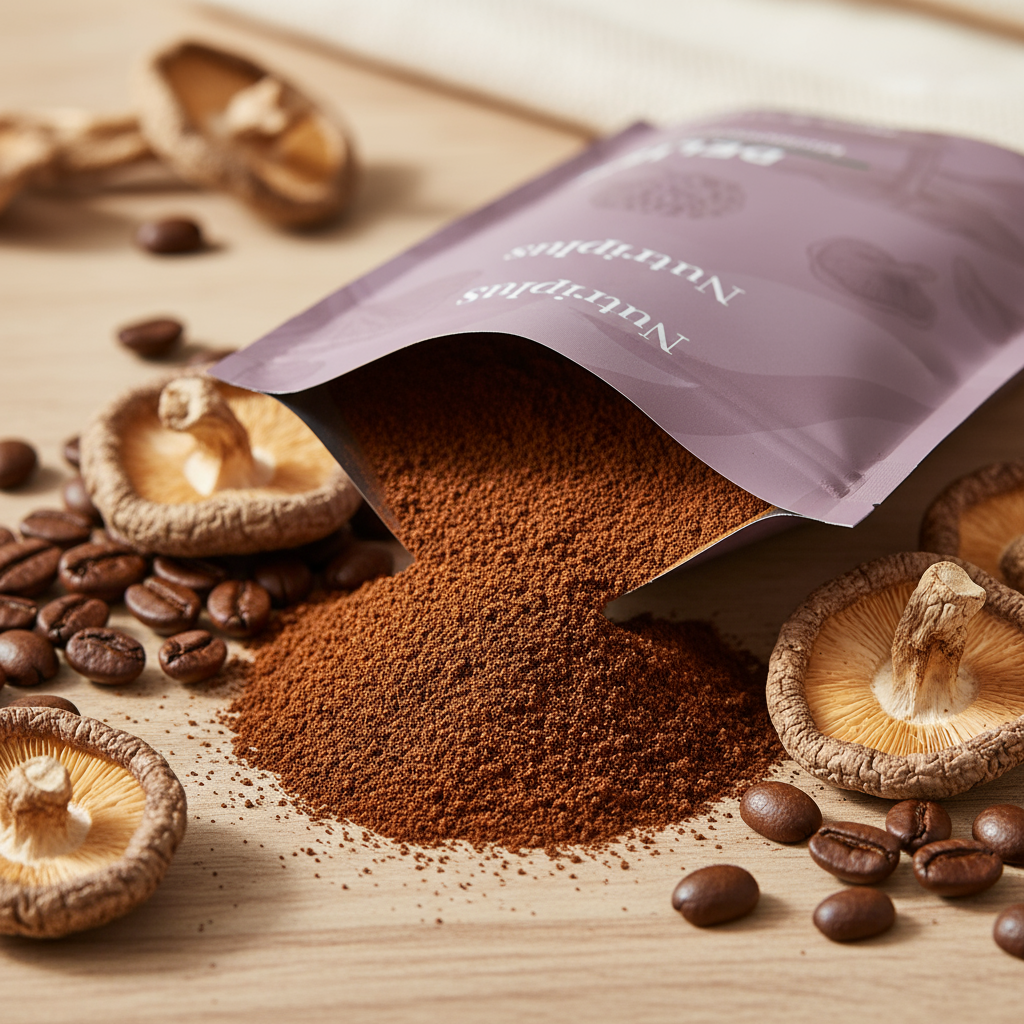 Nutriplus Mushroom Coffee | Delish Mushroom Coffee |Candy Cleanse Shop
