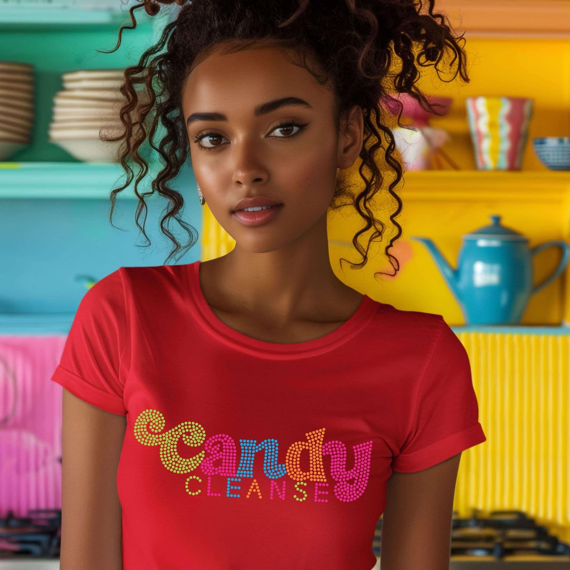 Rhinestone Candy Cleanse T-shirt