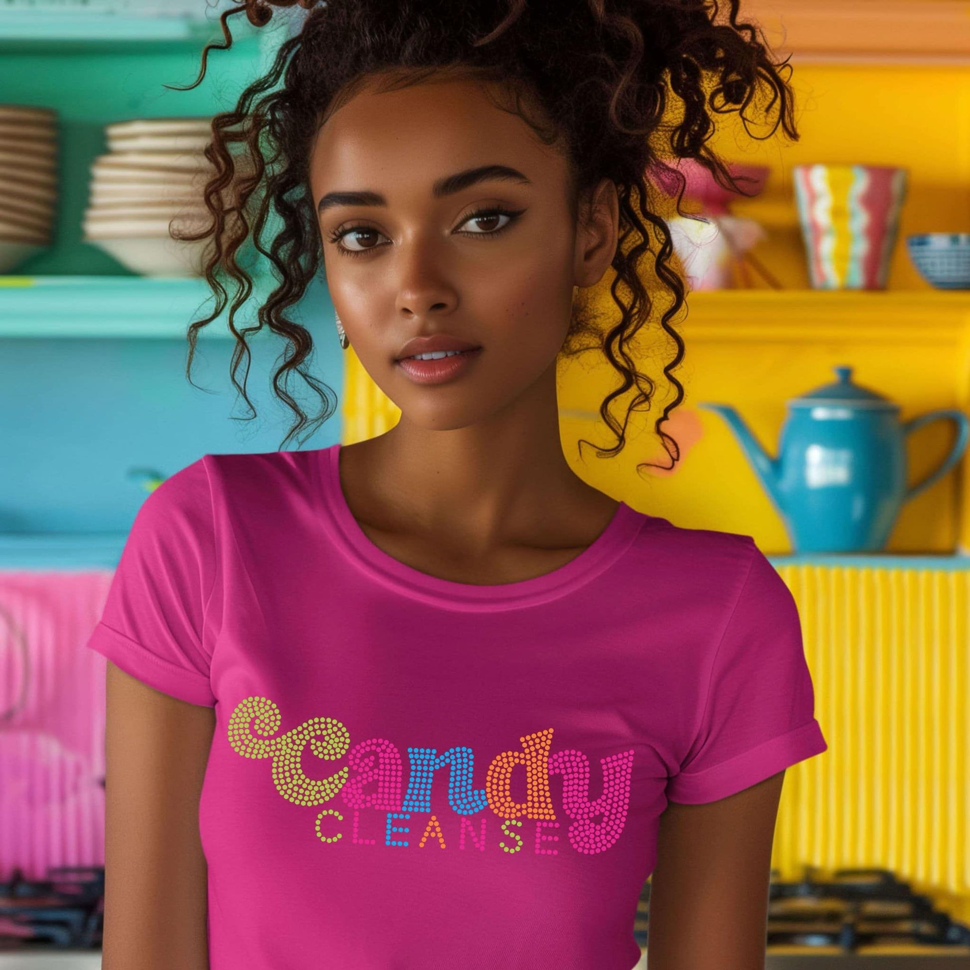 Rhinestone Candy Cleanse T-shirt