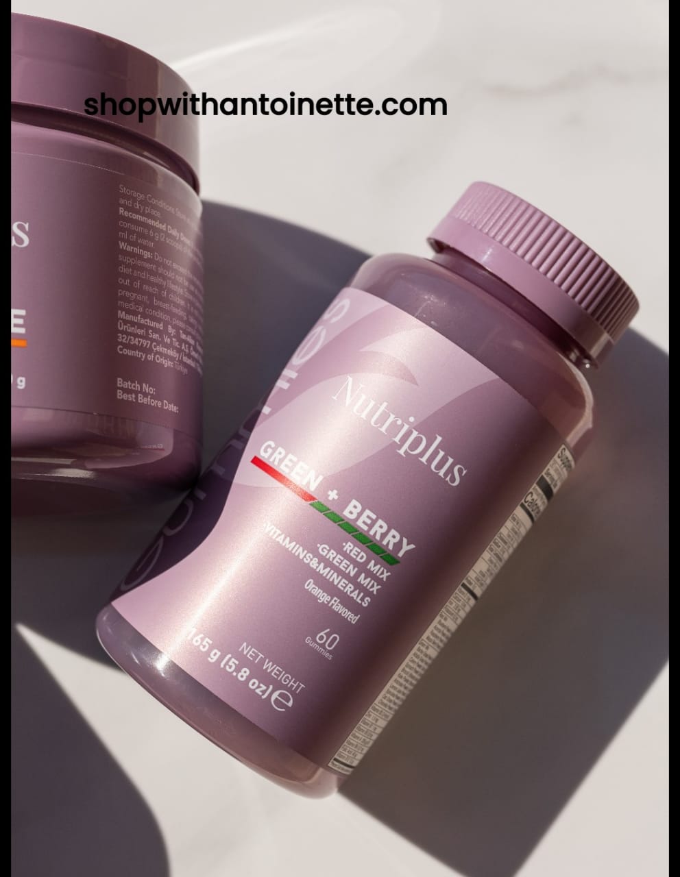 Nutriplus Green + Berry Gummies