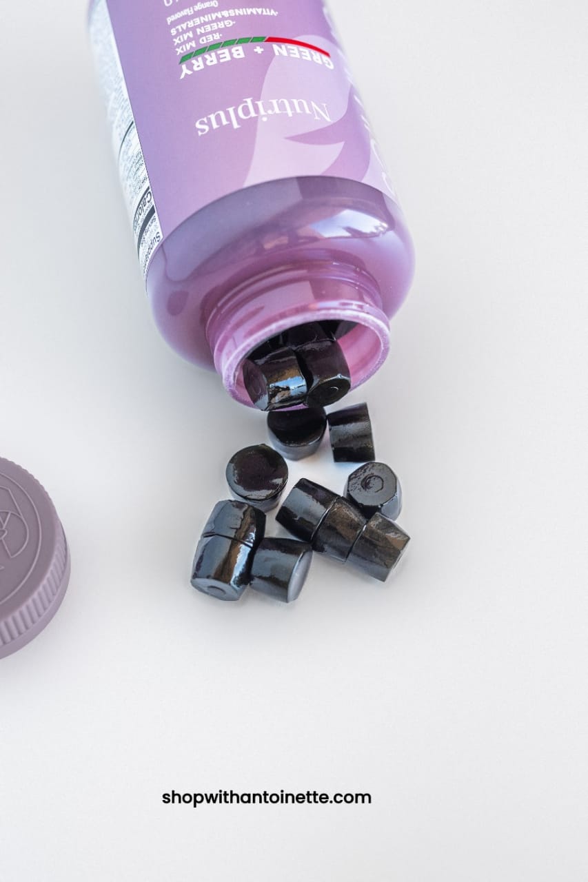 Nutriplus Green + Berry Gummies